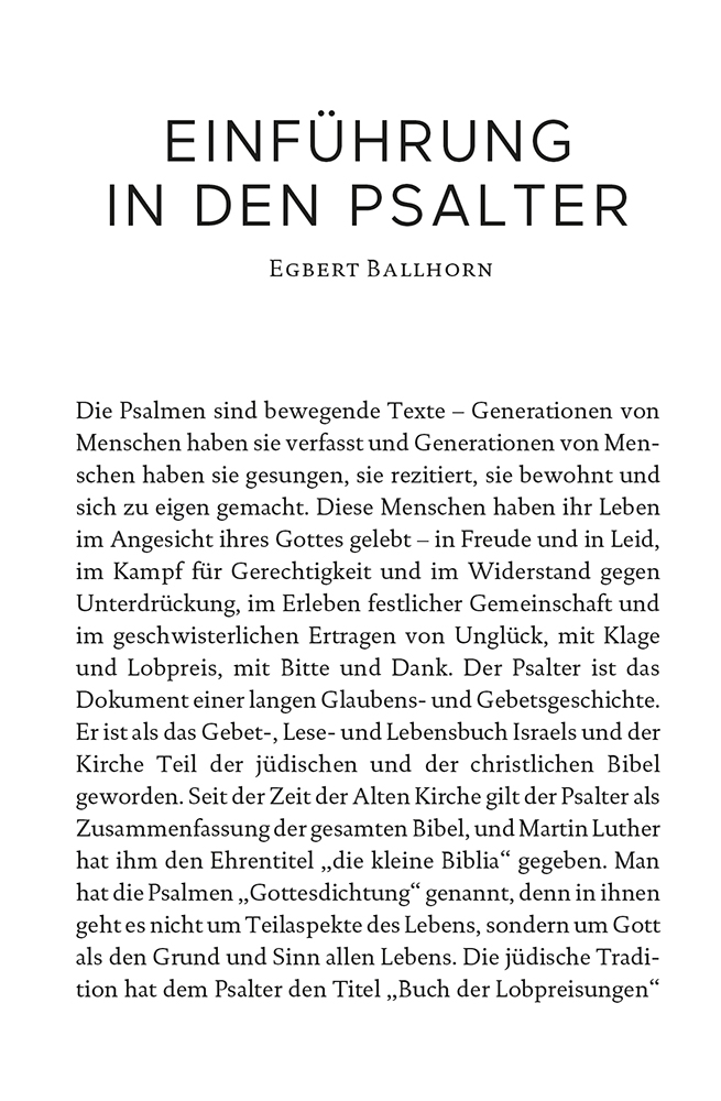 Die Psalmen Die Psalmen
