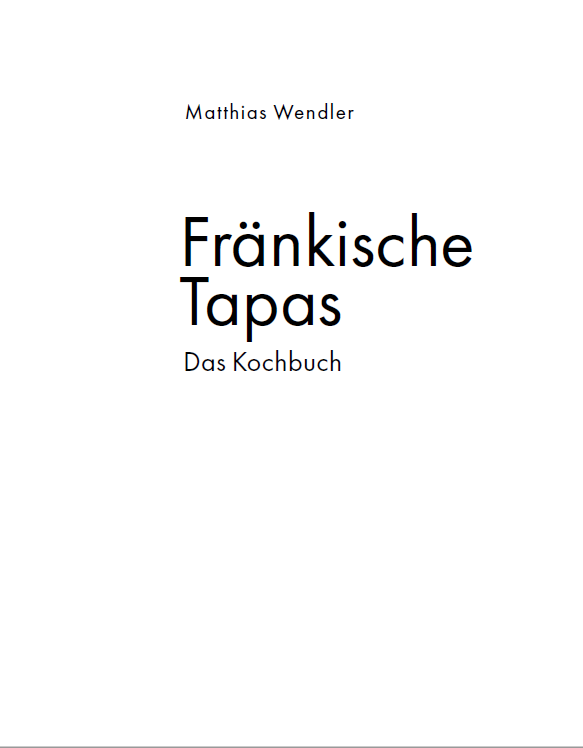 Fränkische Tapas Fränkische Tapas