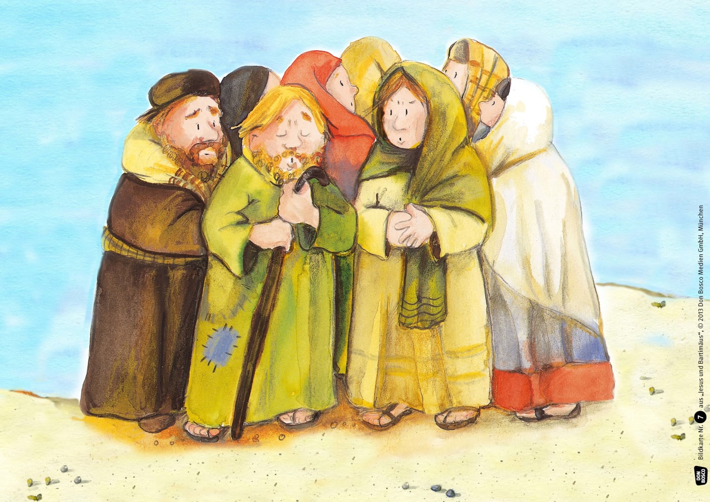 Jesus und Bartimäus. Kamishibai Bildkartenset.