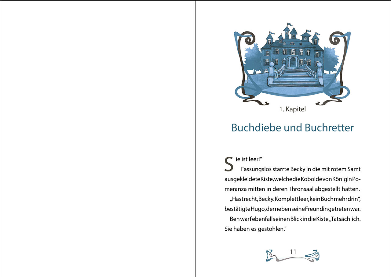 Das Bücherschloss (Band 6) - Schülerin der dunklen Magie