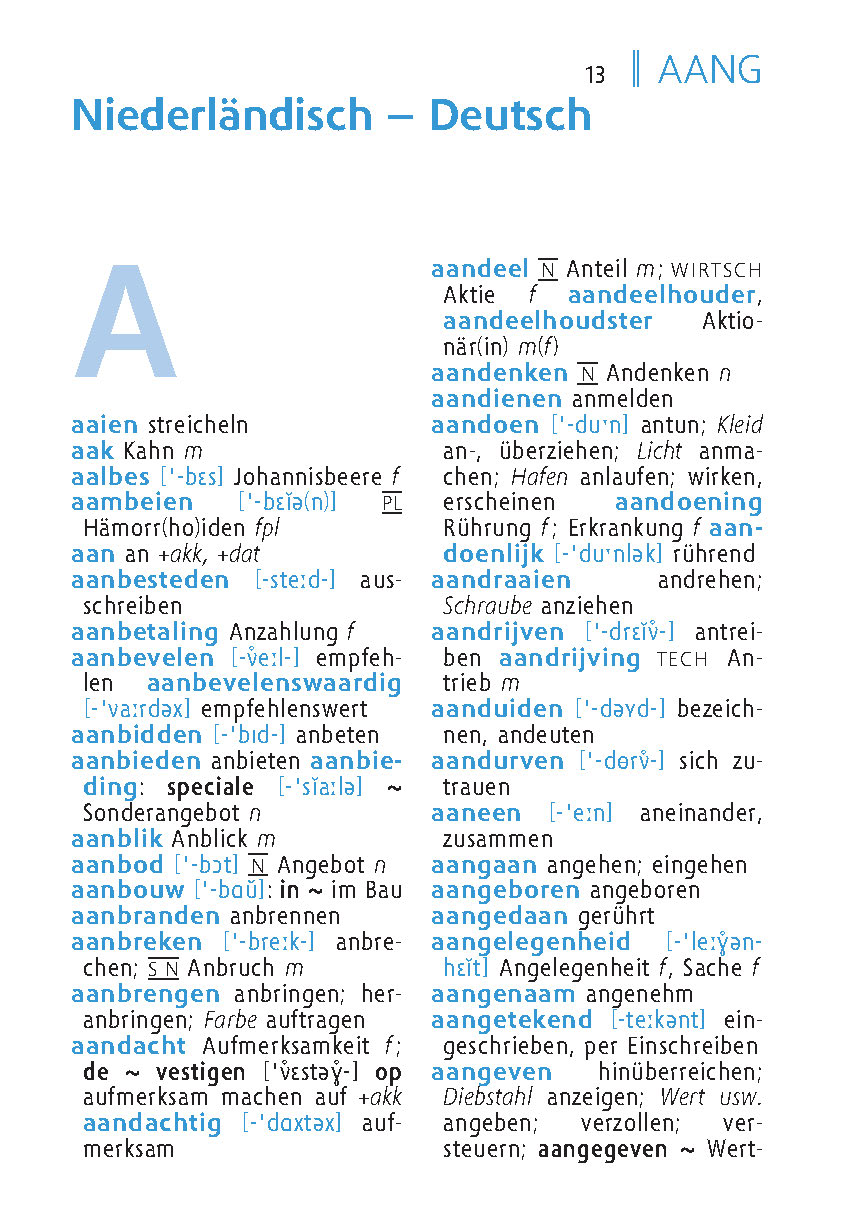 Langenscheidt Universal-Wörterbuch Niederländisch