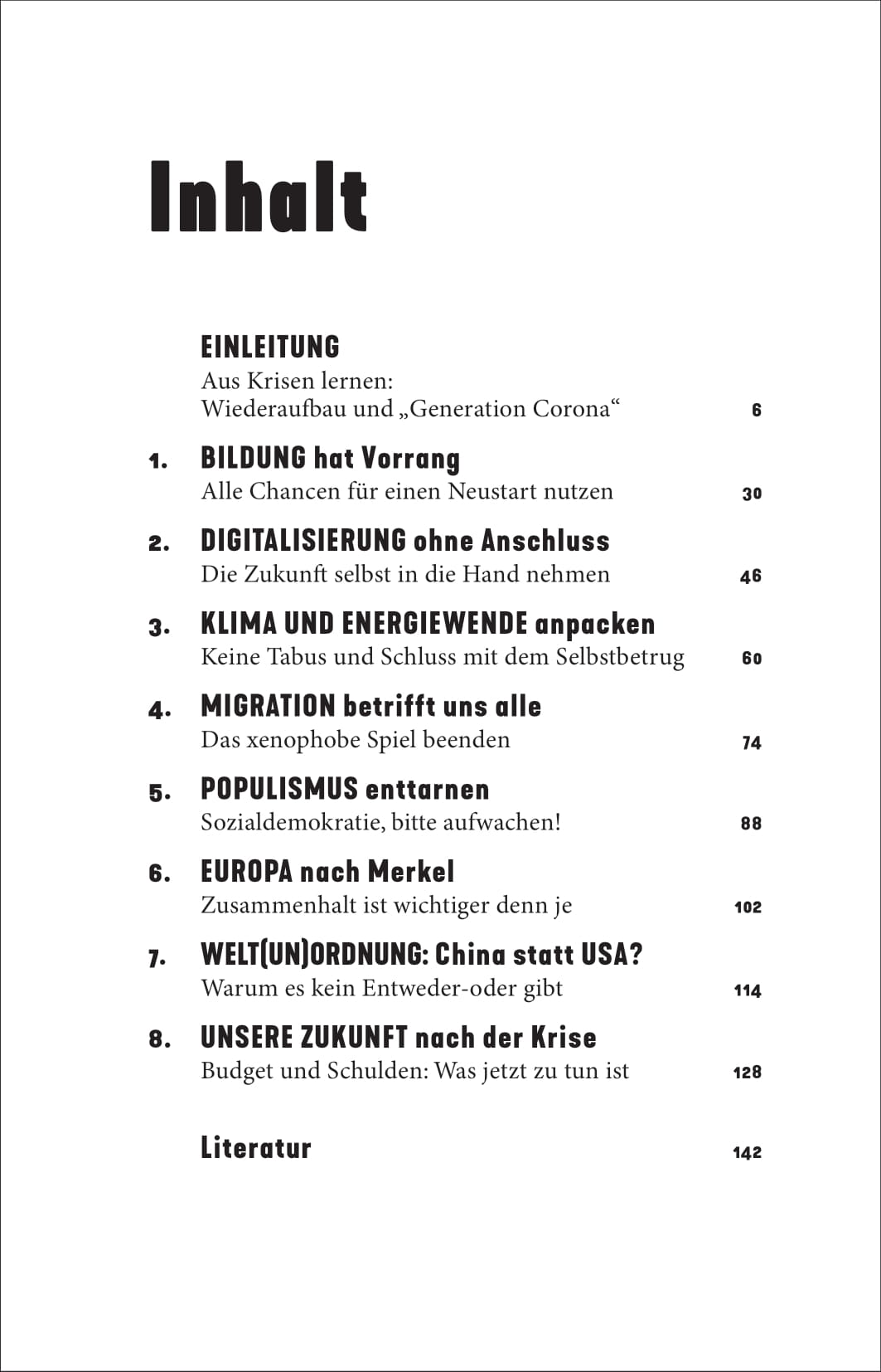 Was jetzt zu tun ist