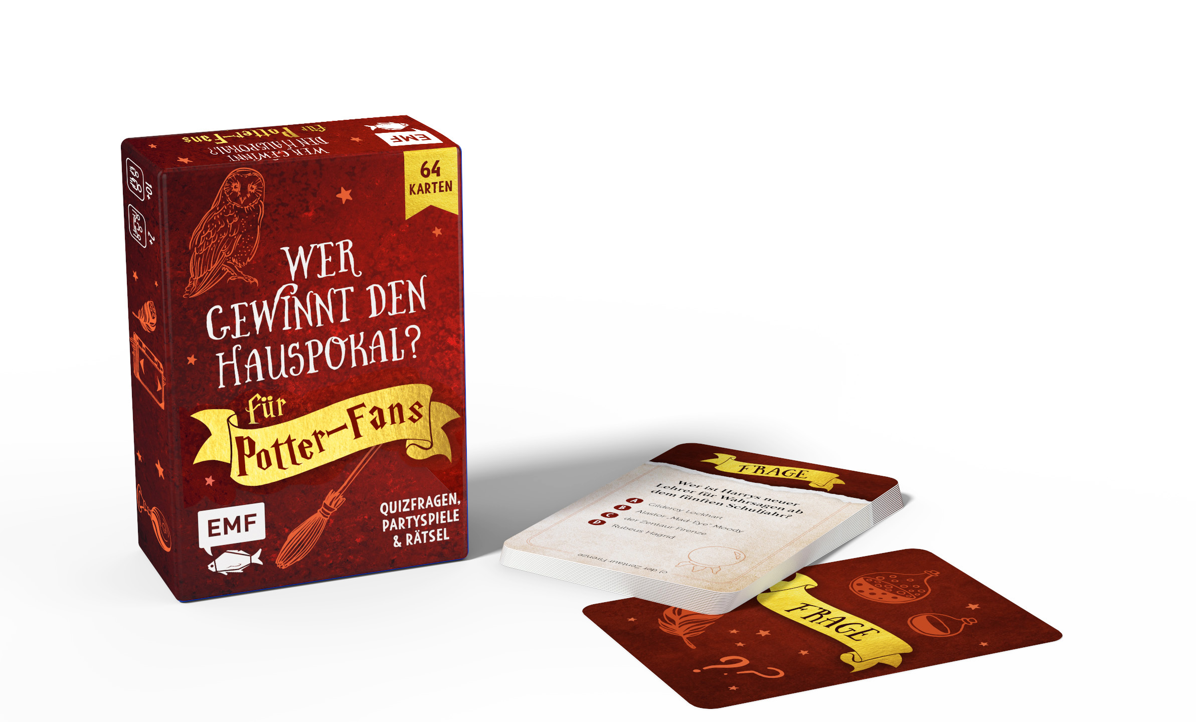 Kartenbox: Wer gewinnt den Hauspokal? Das Partyspiel für alle Potterheads Kartenbox: Wer gewinnt den Hauspokal? Das Partyspiel für alle Potterheads
