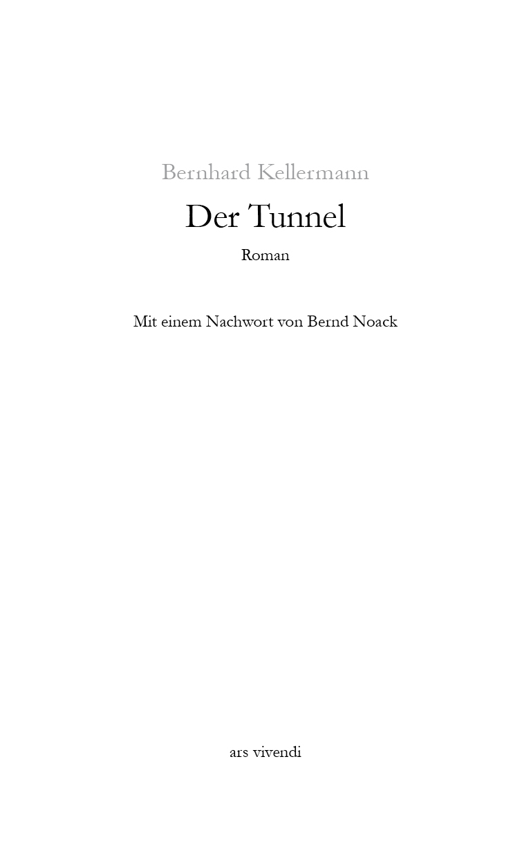 Der Tunnel