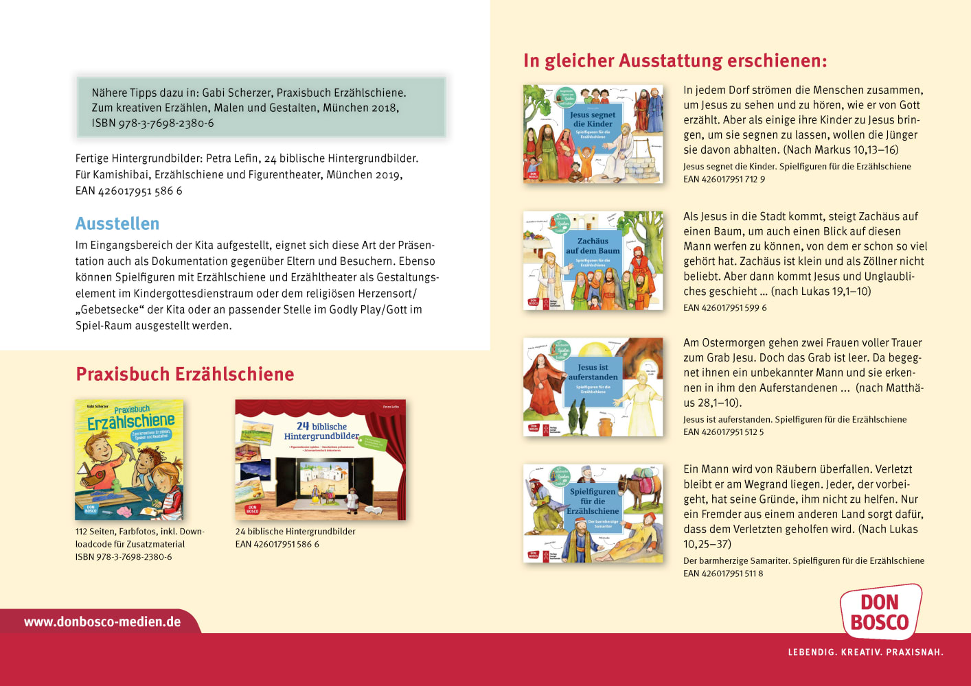 Der Kreuzweg Jesu. Erzählschienen-Figurenset