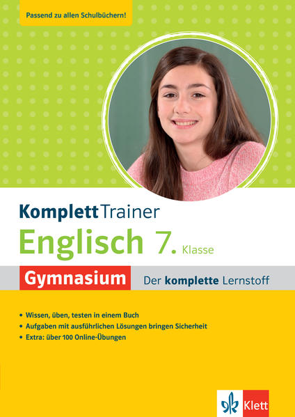 Klett KomplettTrainer Gymnasium Englisch 7. Klasse Klett KomplettTrainer Gymnasium Englisch 7. Klasse