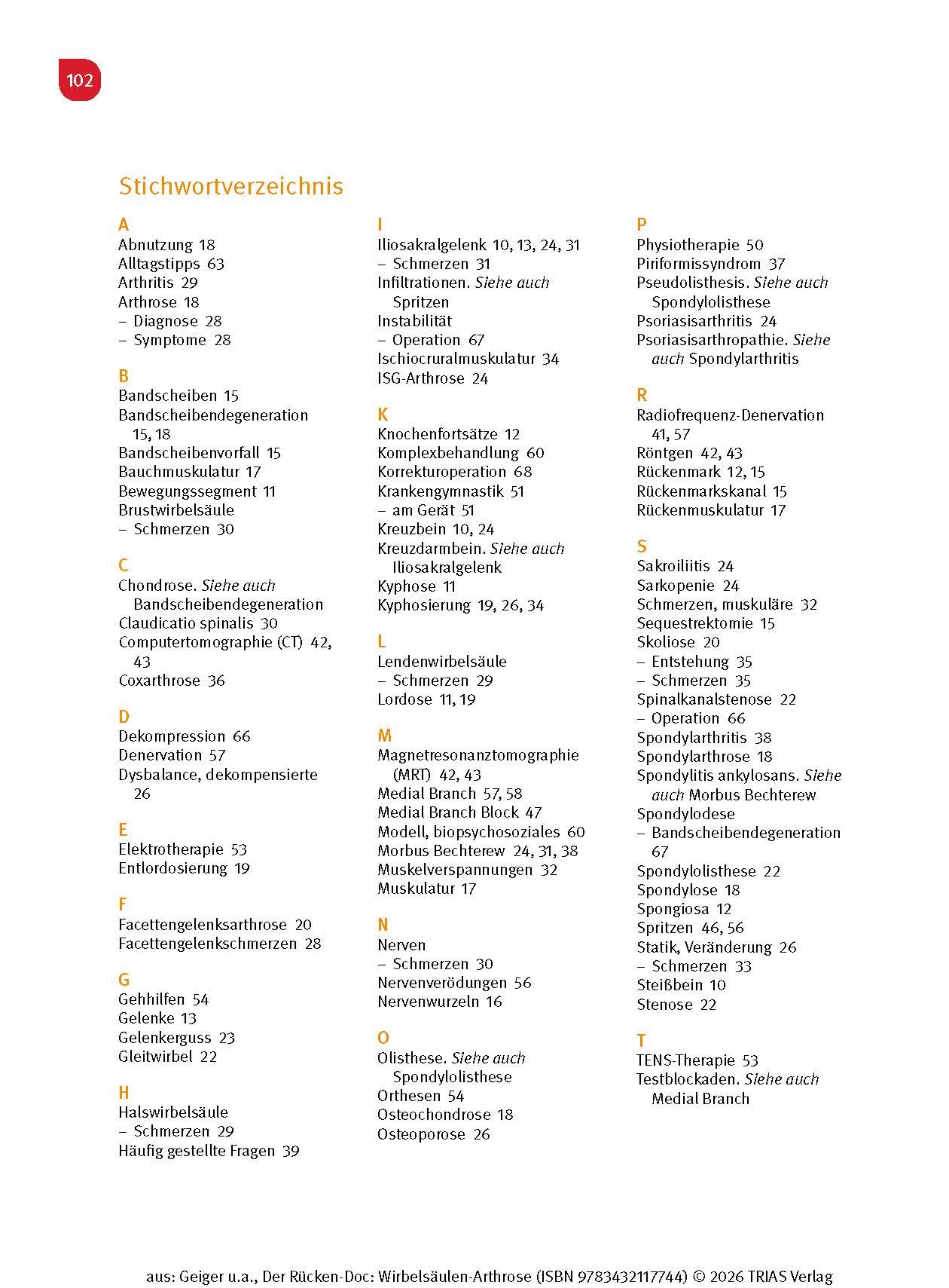 Der Rücken-Doc: Wirbelsäulen-Arthrose