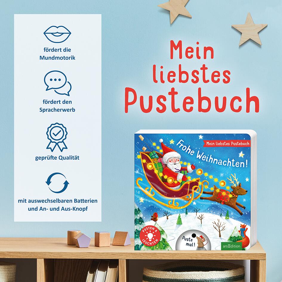 Mein liebstes Pustebuch – Frohe Weihnachten!