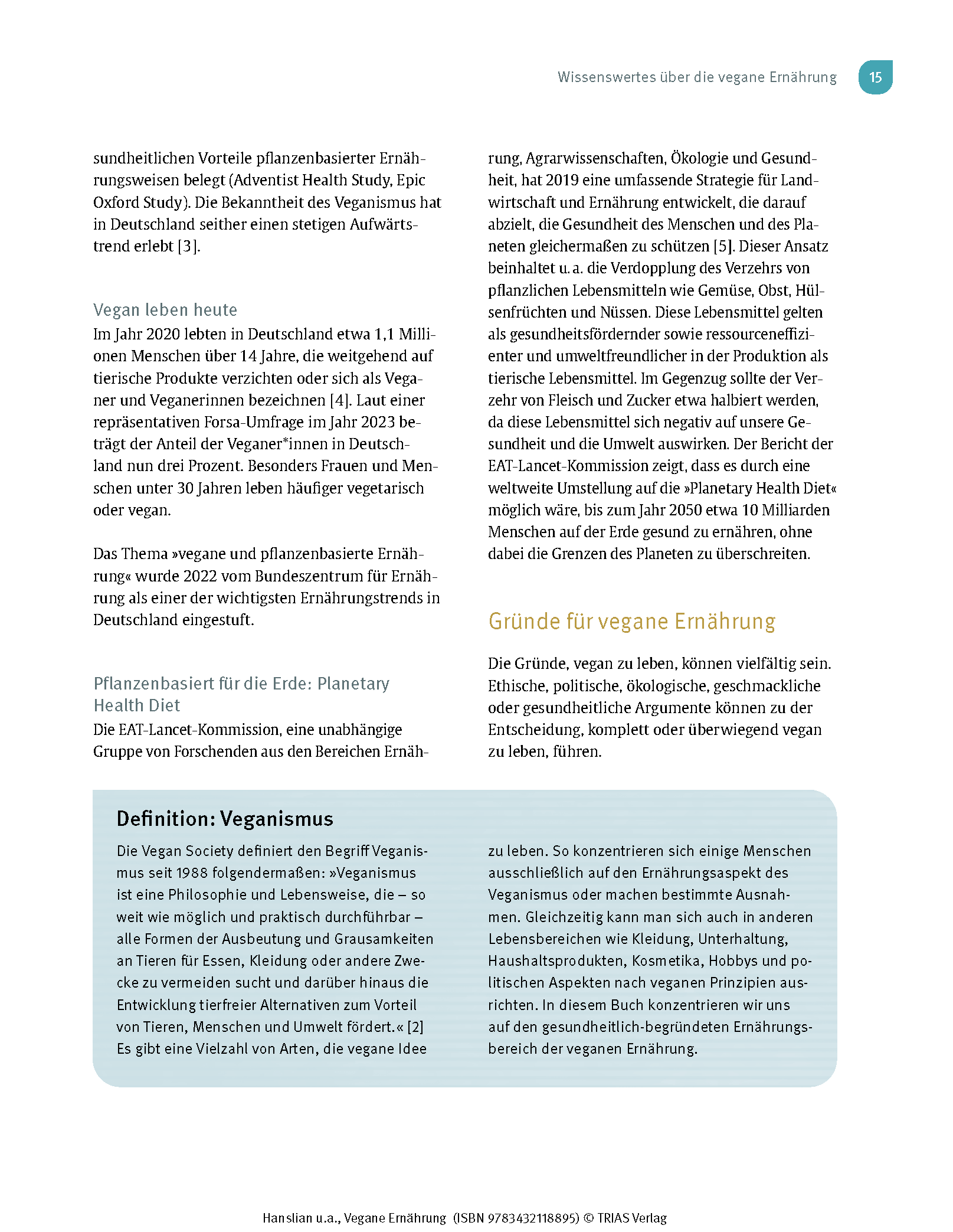 Medical Cooking: Vegane Ernährung