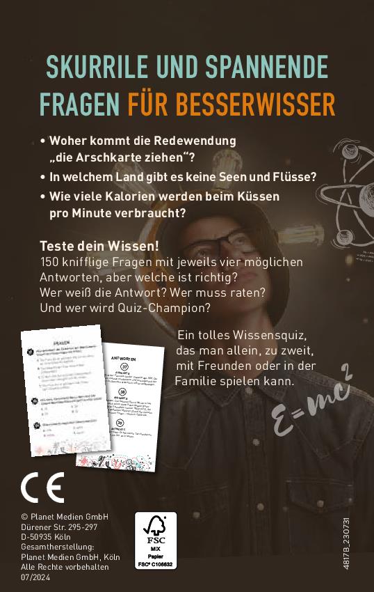 Das Quiz für Besserwisser I ab 10 Jahren