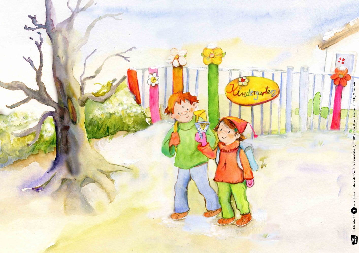 Unser Osterkalender fürs Kamishibai