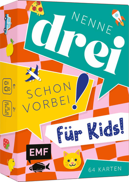 Kartenspiel: Nenne drei – schon vorbei! ... für Kids! Kartenspiel: Nenne drei – schon vorbei! ... für Kids!