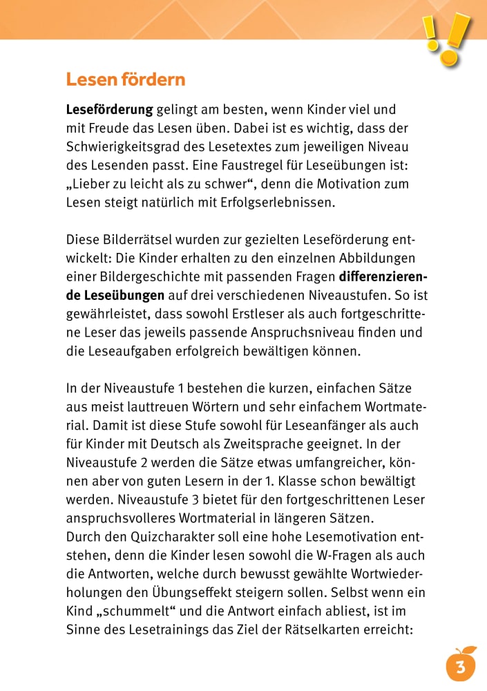Lesen üben mit Bilderrätseln zu Rotkäppchen. 34 Bildkarten zur Leseförderung