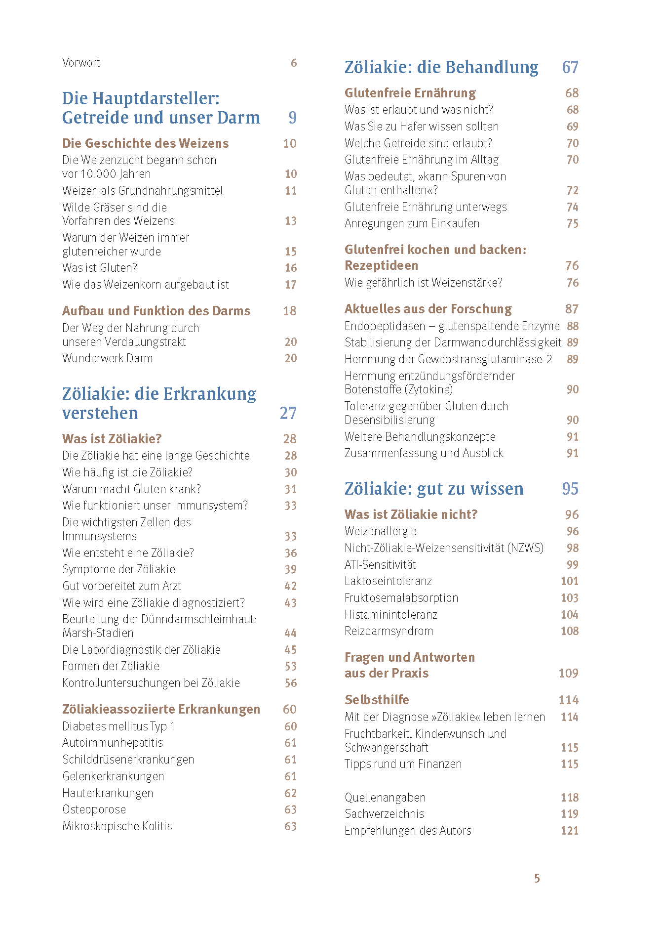 Expertenwissen: Zöliakie