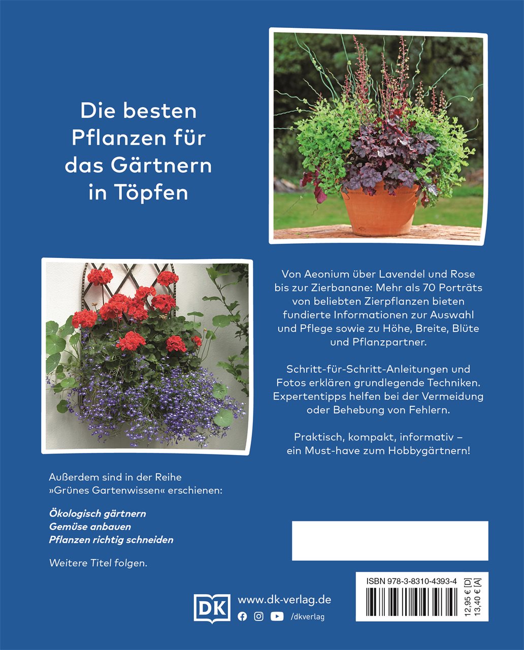 Grünes Gartenwissen. Pflanzen im Topf