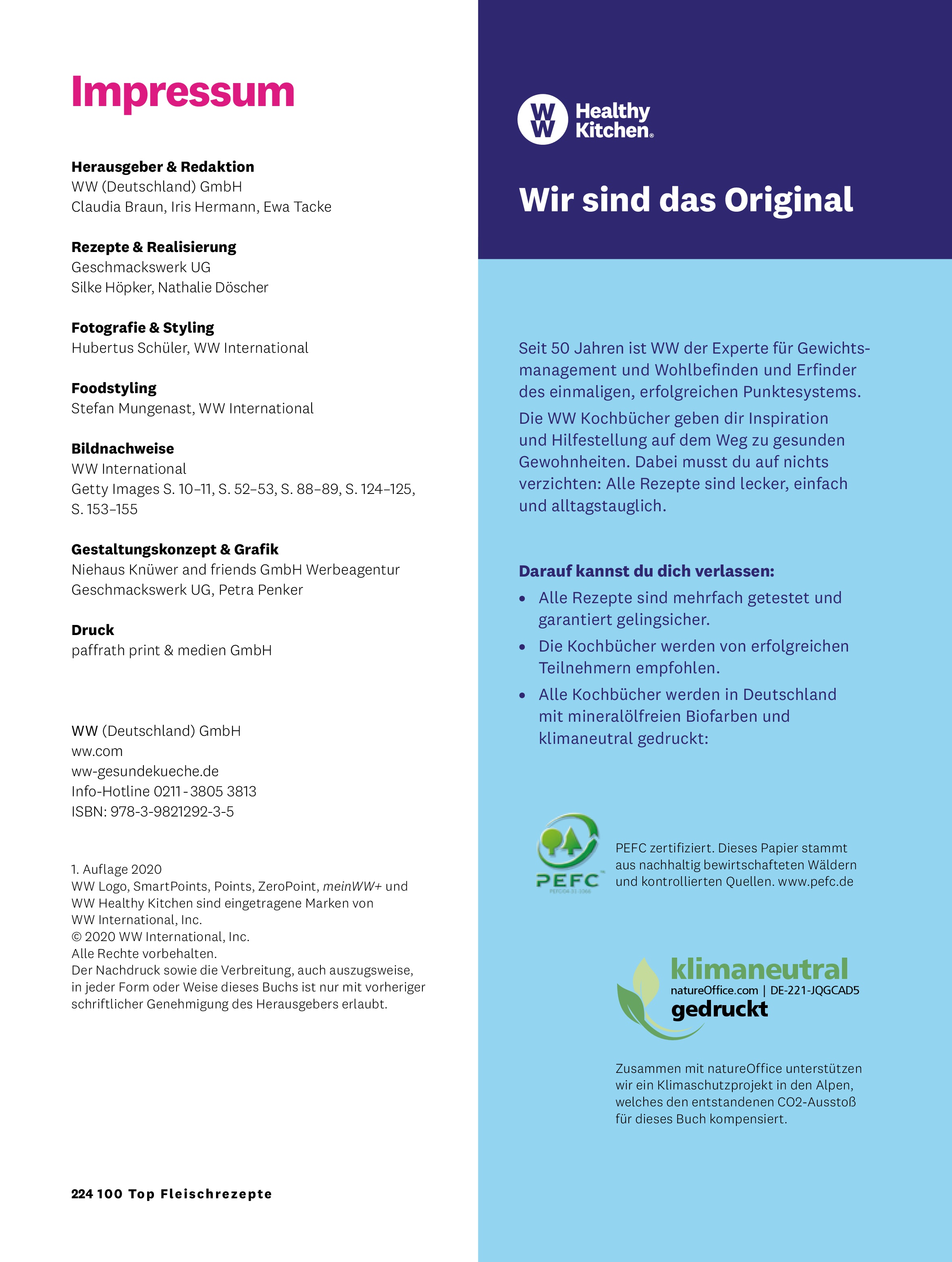 WW - 100 Top Fleischrezepte