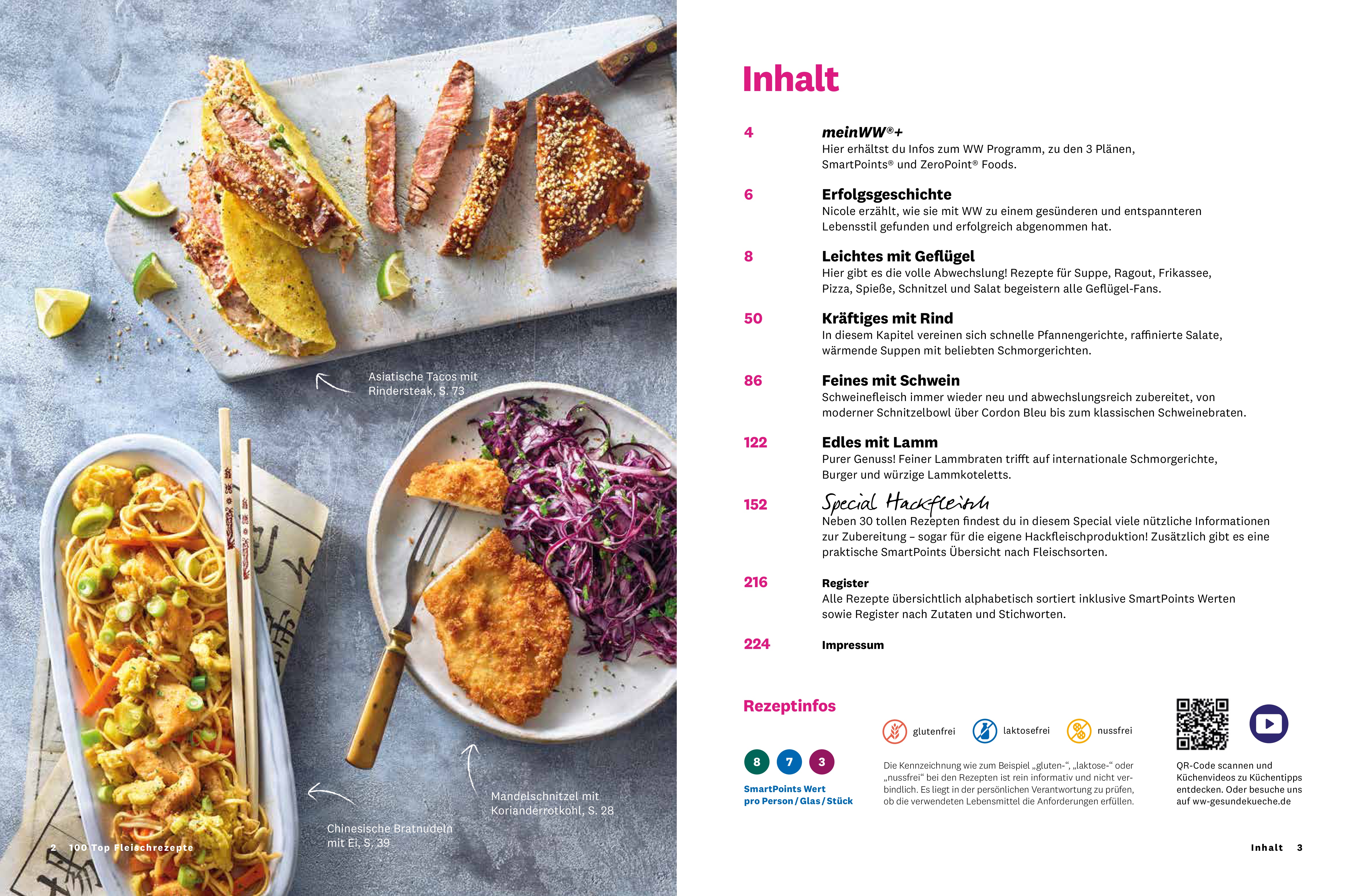 WW - 100 Top Fleischrezepte