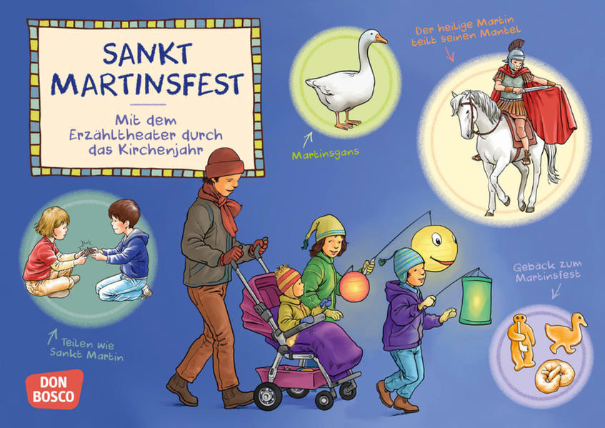 Sankt Martinsfest. Kamishibai Bildkartenset. Sankt Martinsfest. Kamishibai Bildkartenset.