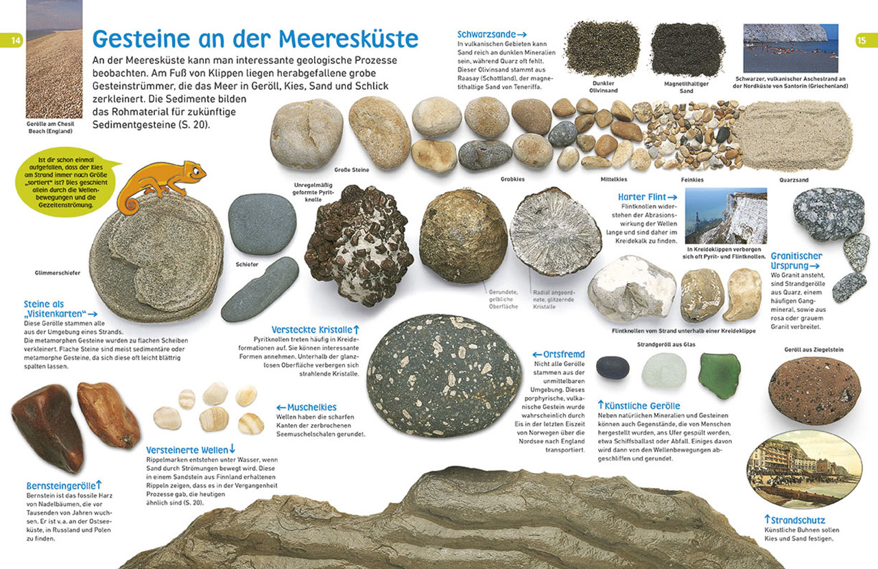 memo Wissen entdecken. Gesteine & Mineralien