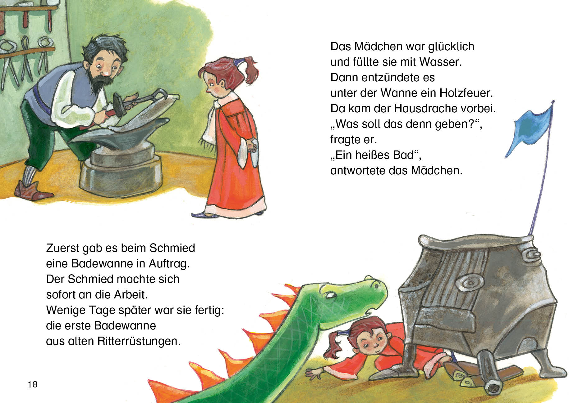 7-Minuten-Geschichten zum Lesenlernen - Im Land der Drachen