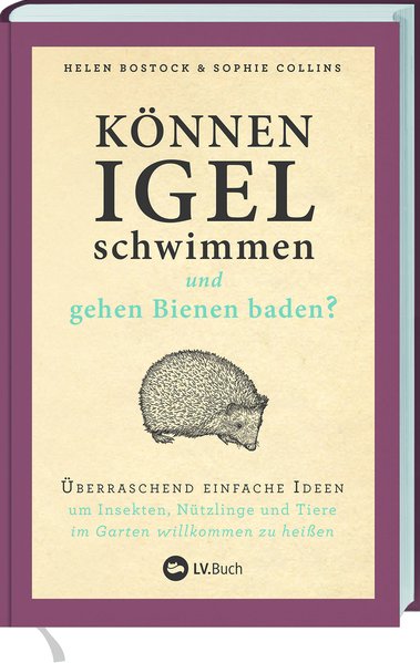 Können Igel schwimmen und gehen Bienen baden?