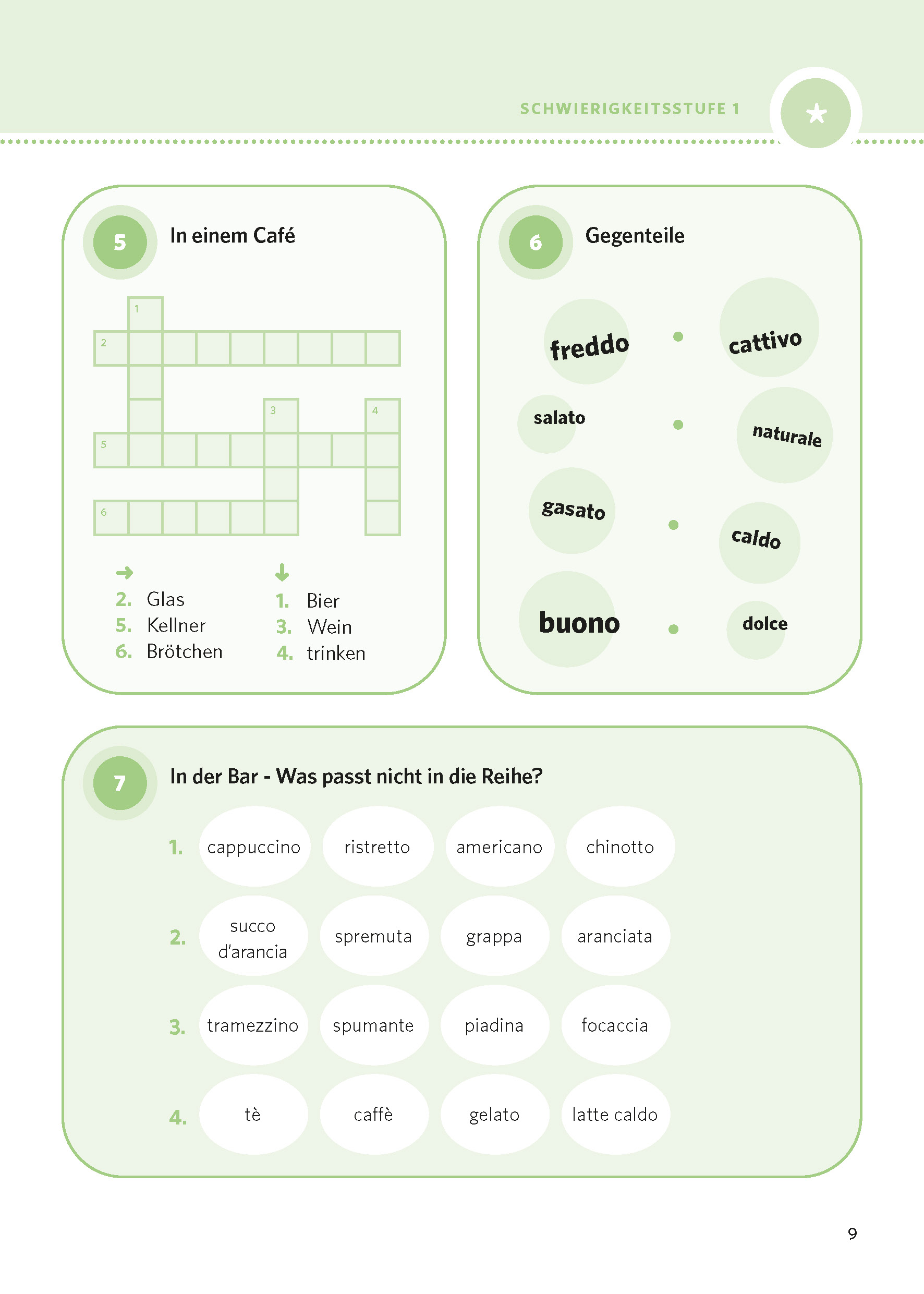 PONS Italienisch zum Quizzen