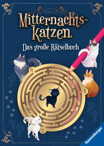 Mitternachtskatzen: Das große Rätselbuch