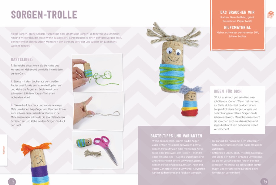 Bunt & kreativ - Das Bastelbuch für Kinder