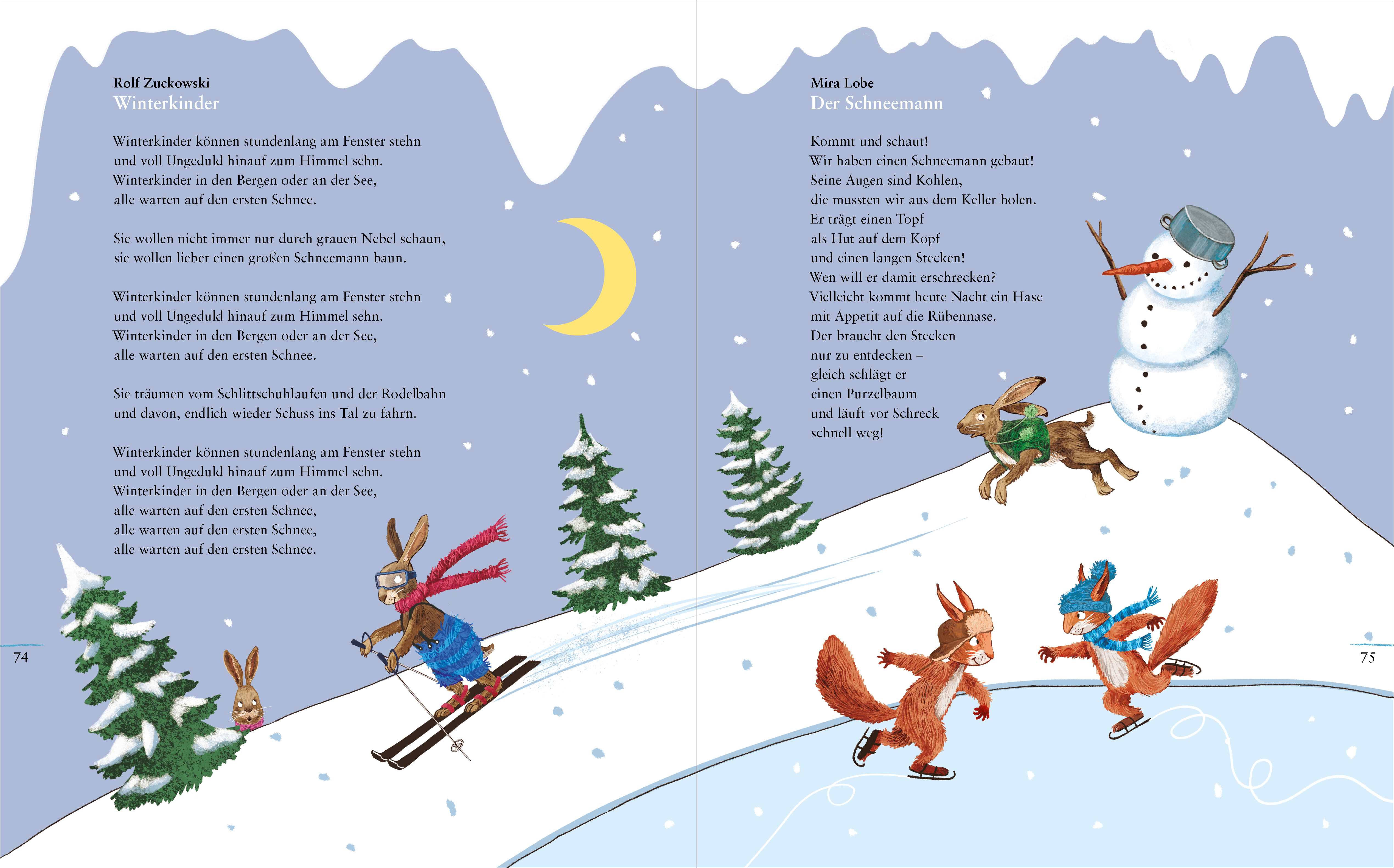 Winterkleid und Schlittenzeit - ein Hausbuch mit Geschichten, Gedichen, Liedern, Bastelanleitungen und Rezepten