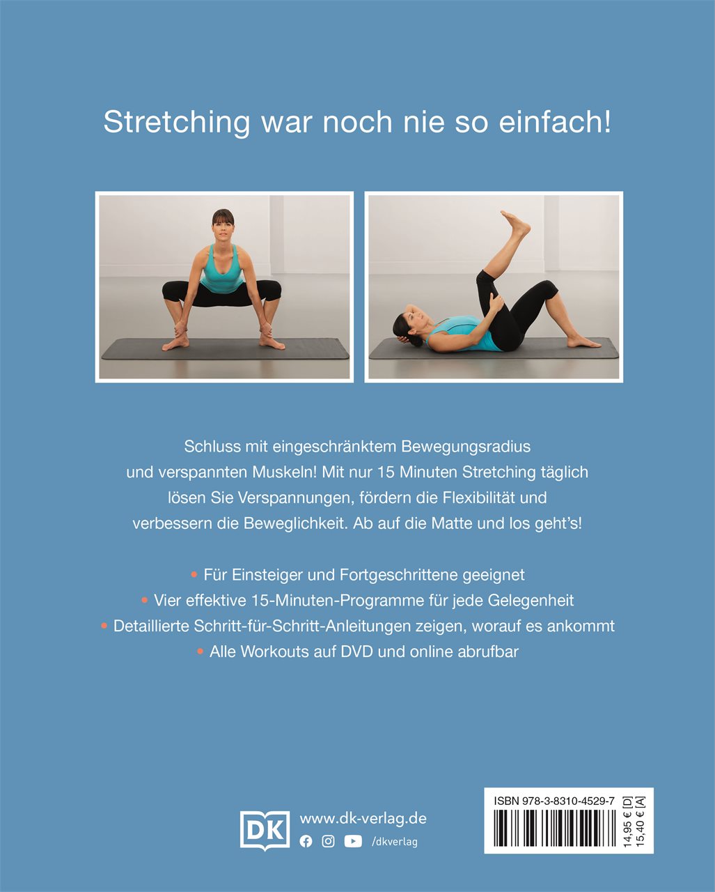 15 Minuten Stretching für jeden Tag
