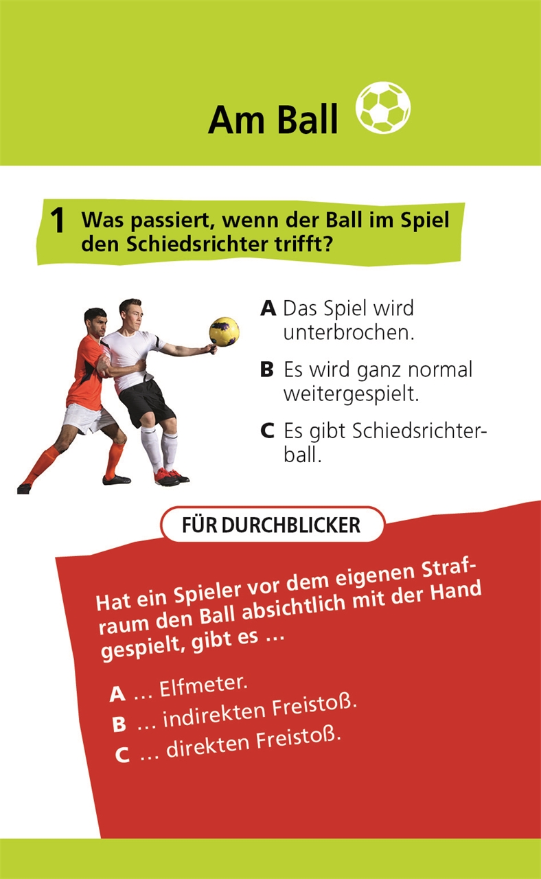 memo Quiz. Fußball