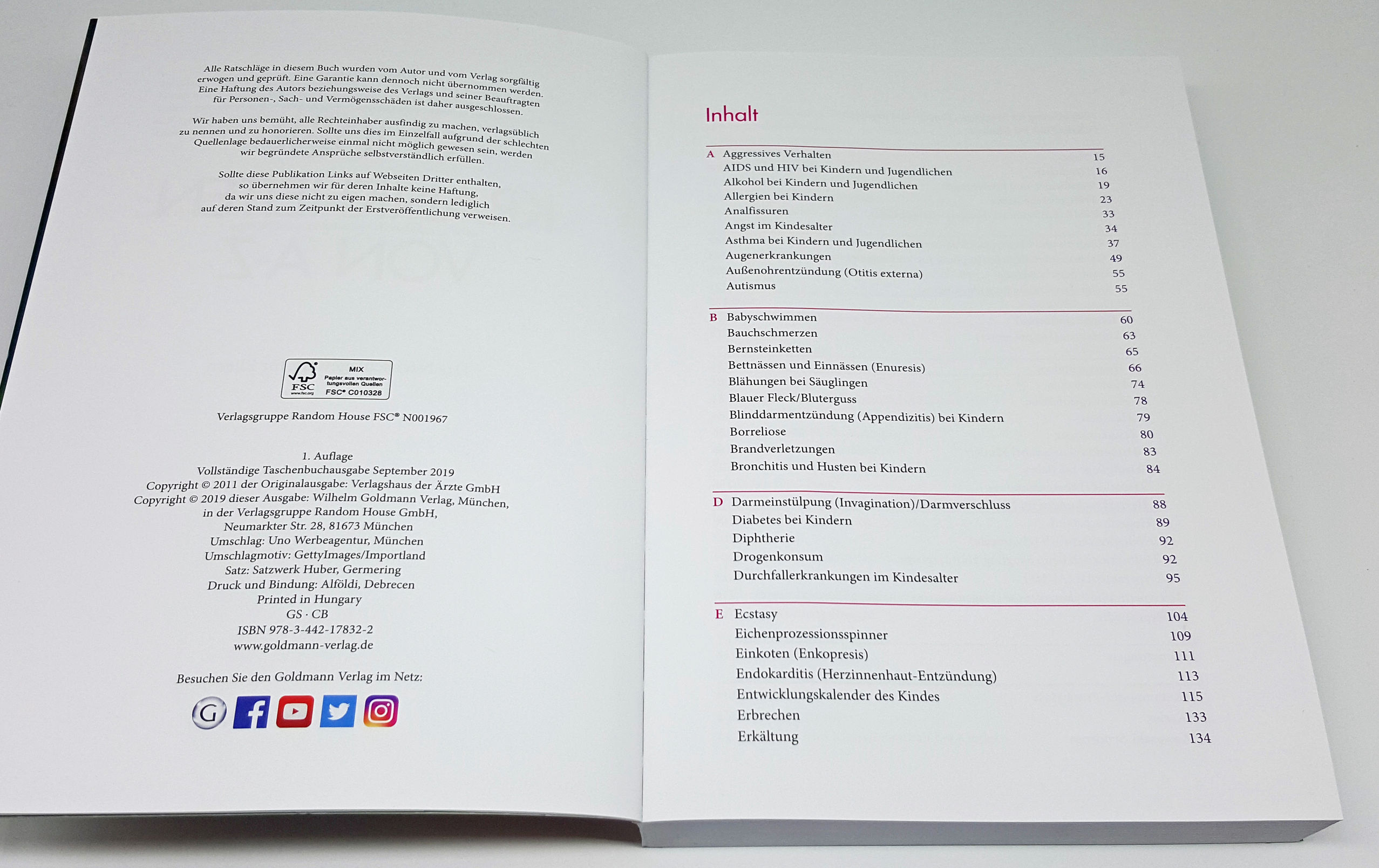 Kinderkrankheiten von A-Z Kinderkrankheiten von A-Z