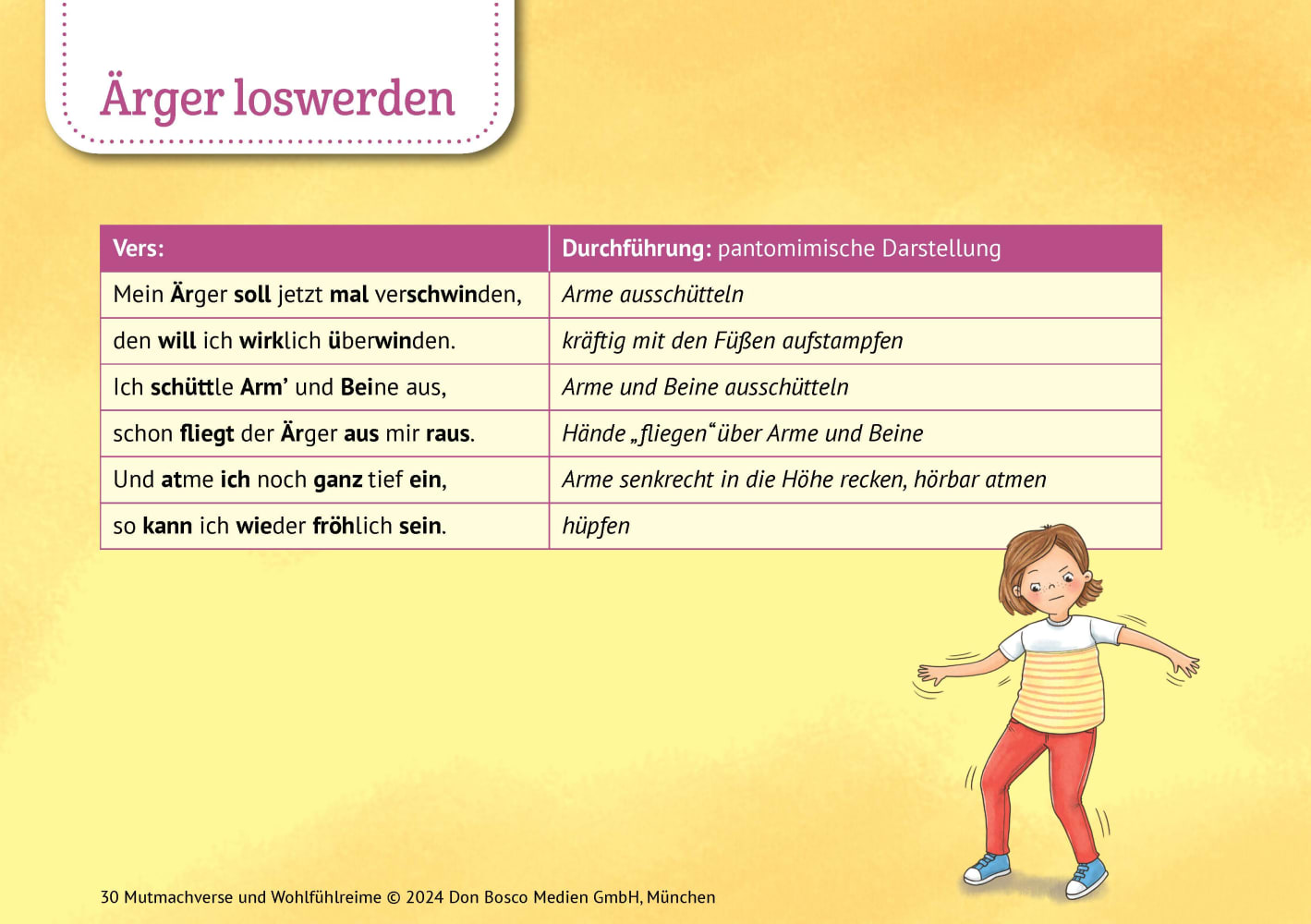 30 Mutmachverse und Wohlfühlreime