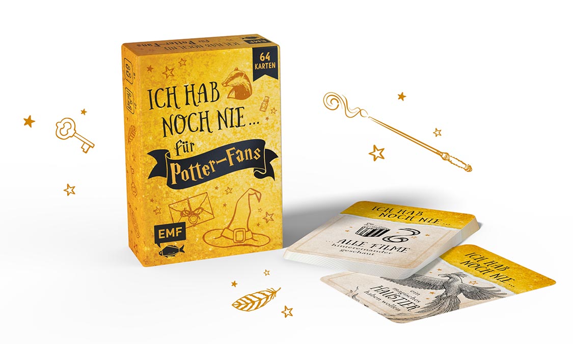 Kartenspiel: Ich hab noch nie ... für Harry Potter-Fans Kartenspiel: Ich hab noch nie ... für Harry Potter-Fans