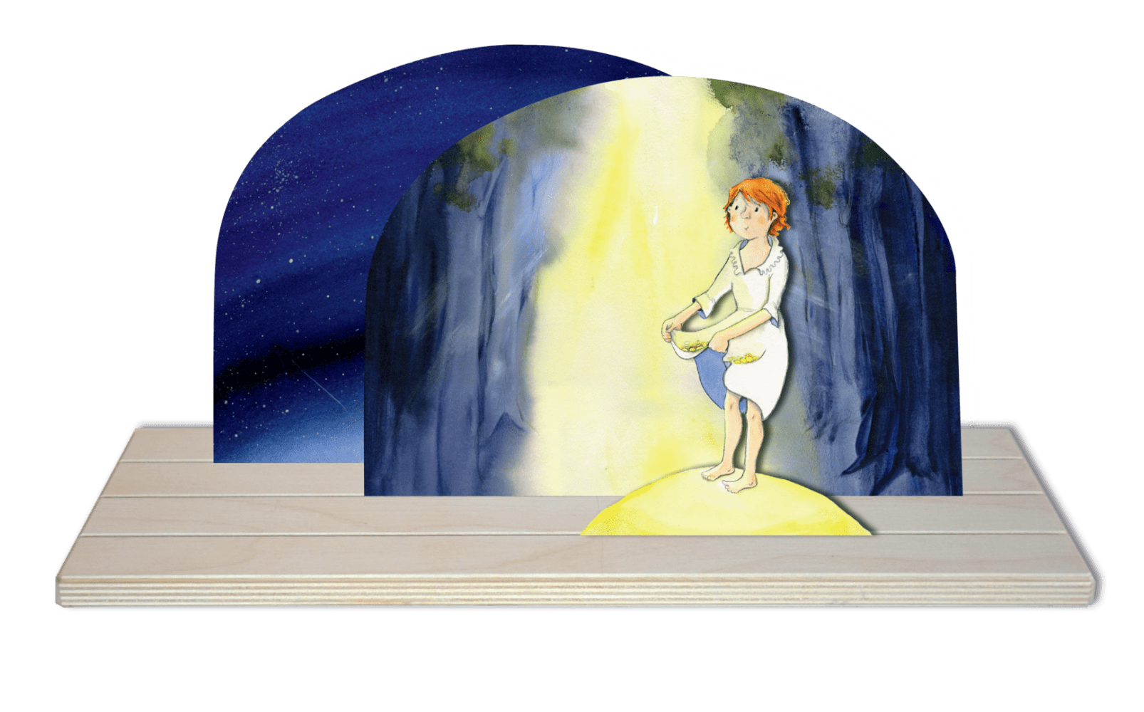 Sterntaler. Erzählschienen-Figurenset