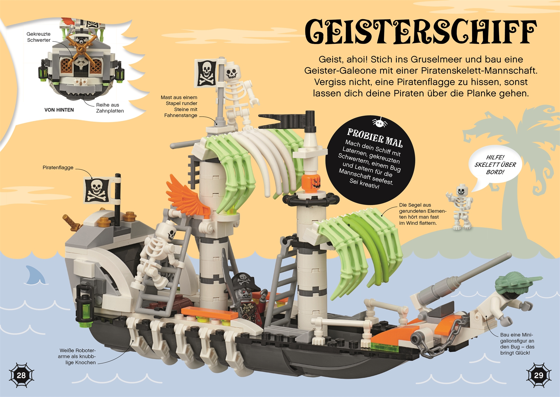 LEGO® Ideen Geister, Hexen, Gruselwesen