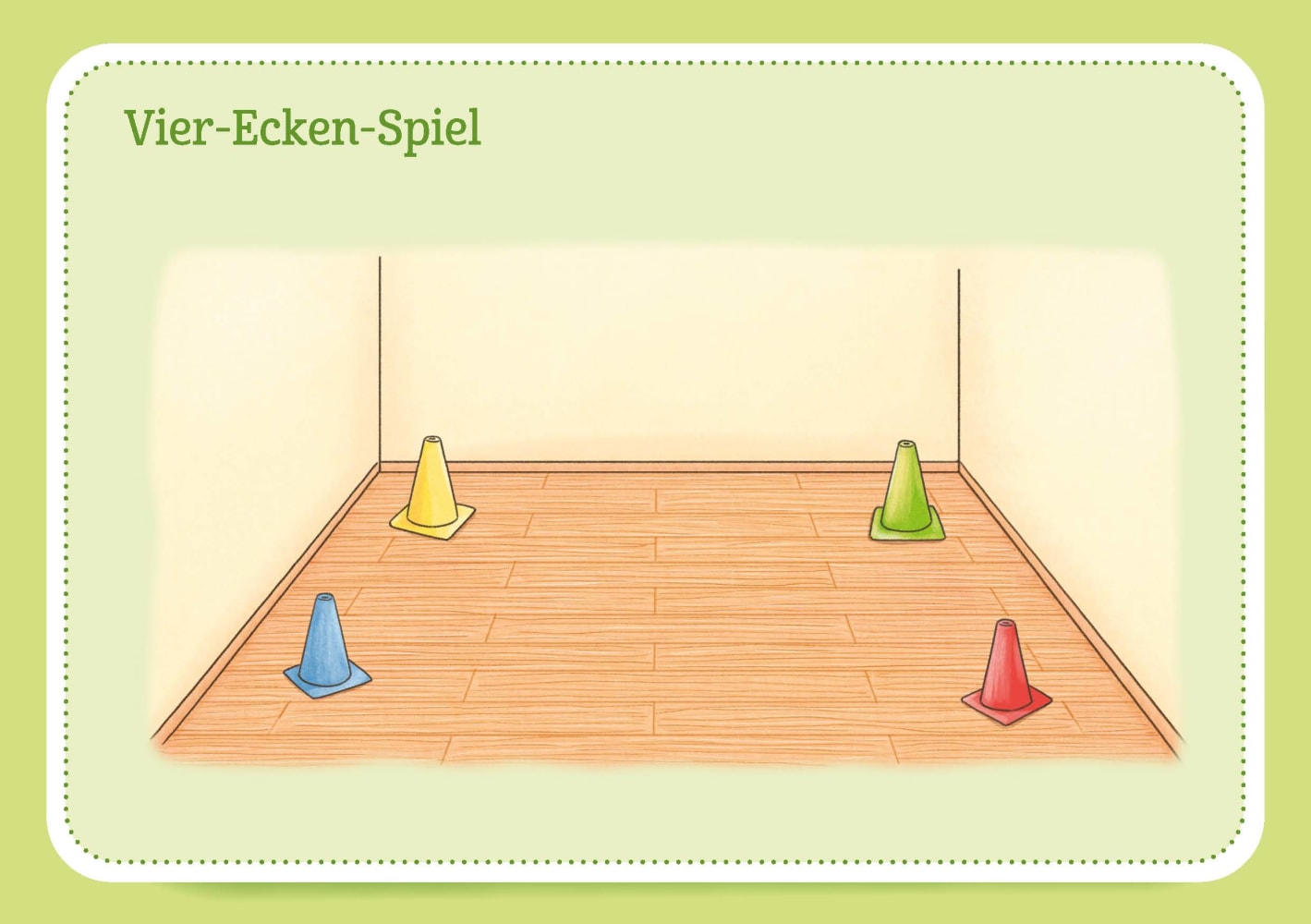 30 Bewegungsstationen für Motorik, Körperspannung und Balance. Bildkarten für Kinder von 3 bis 8