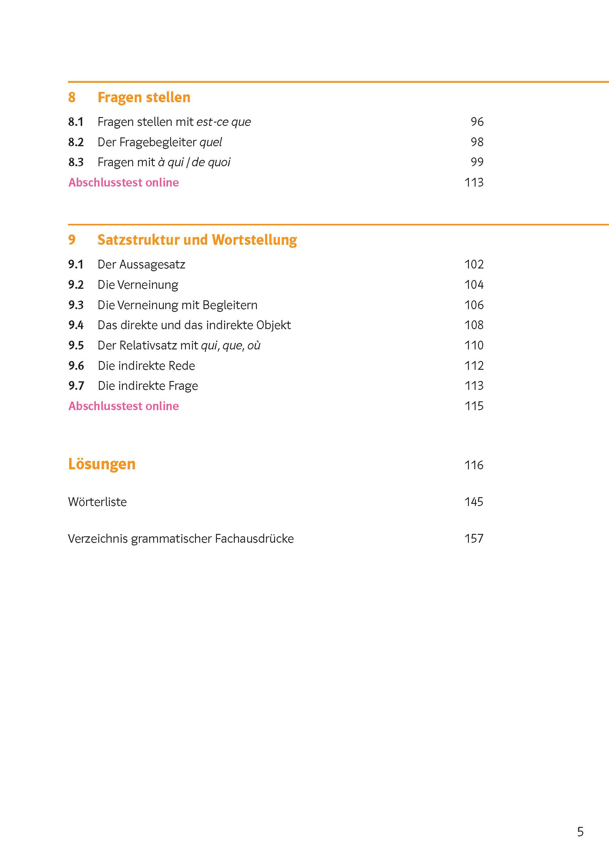 Klett Sicher in Französisch Grammatik 1./2. Lernjahr