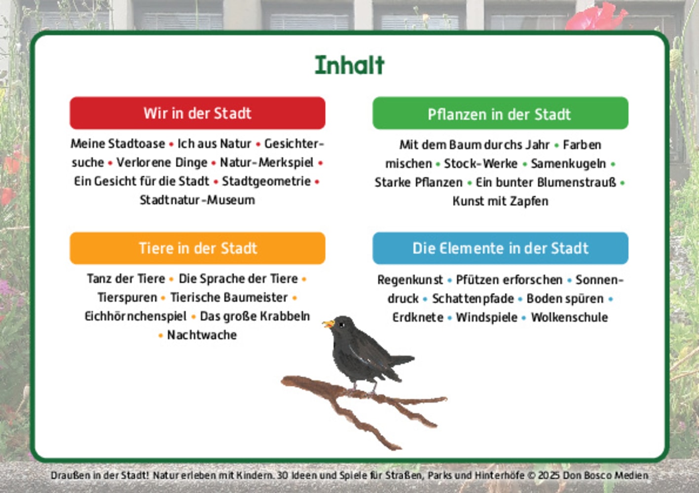 Draußen in der Stadt!