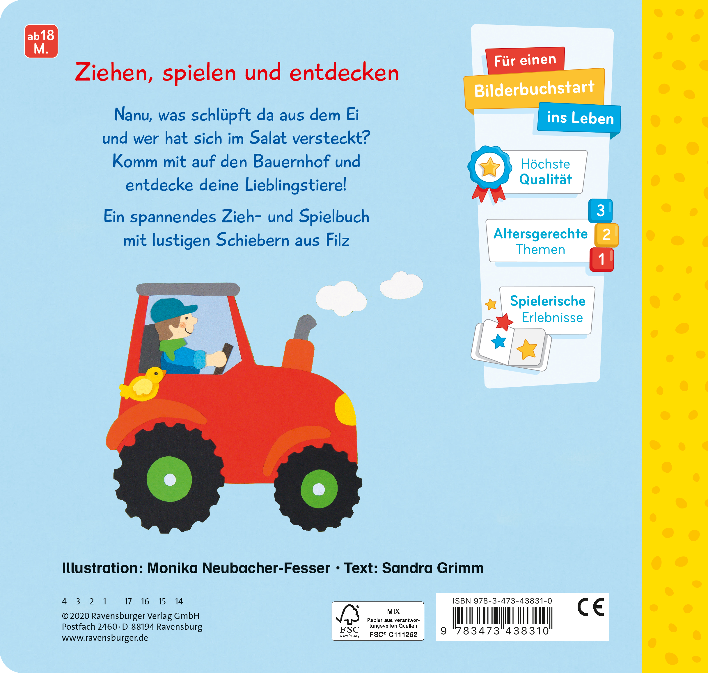 Mein erstes Zieh- und Spielbuch: Auf dem Bauernhof Mein erstes Zieh- und Spielbuch: Auf dem Bauernhof