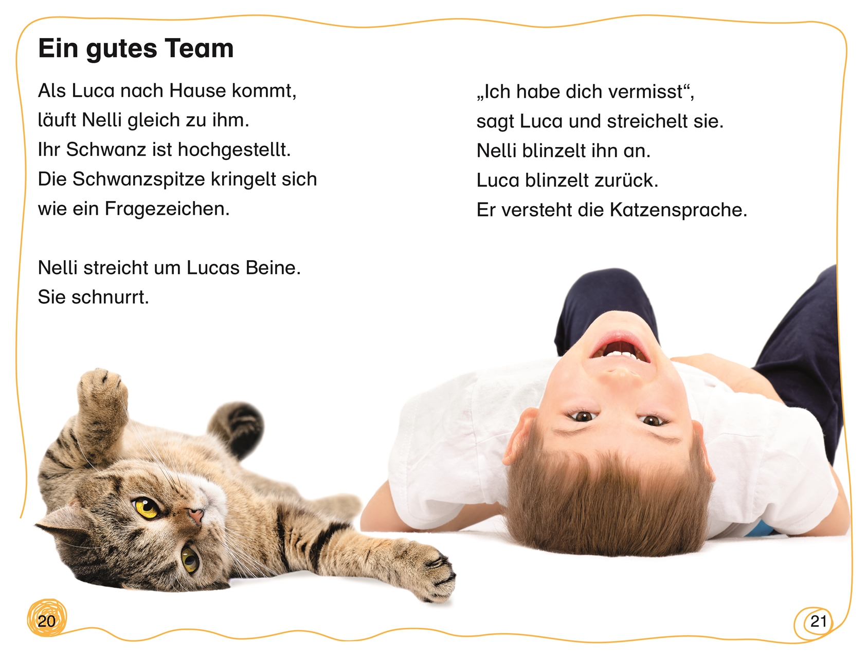SUPERLESER! Lucas neue Katze