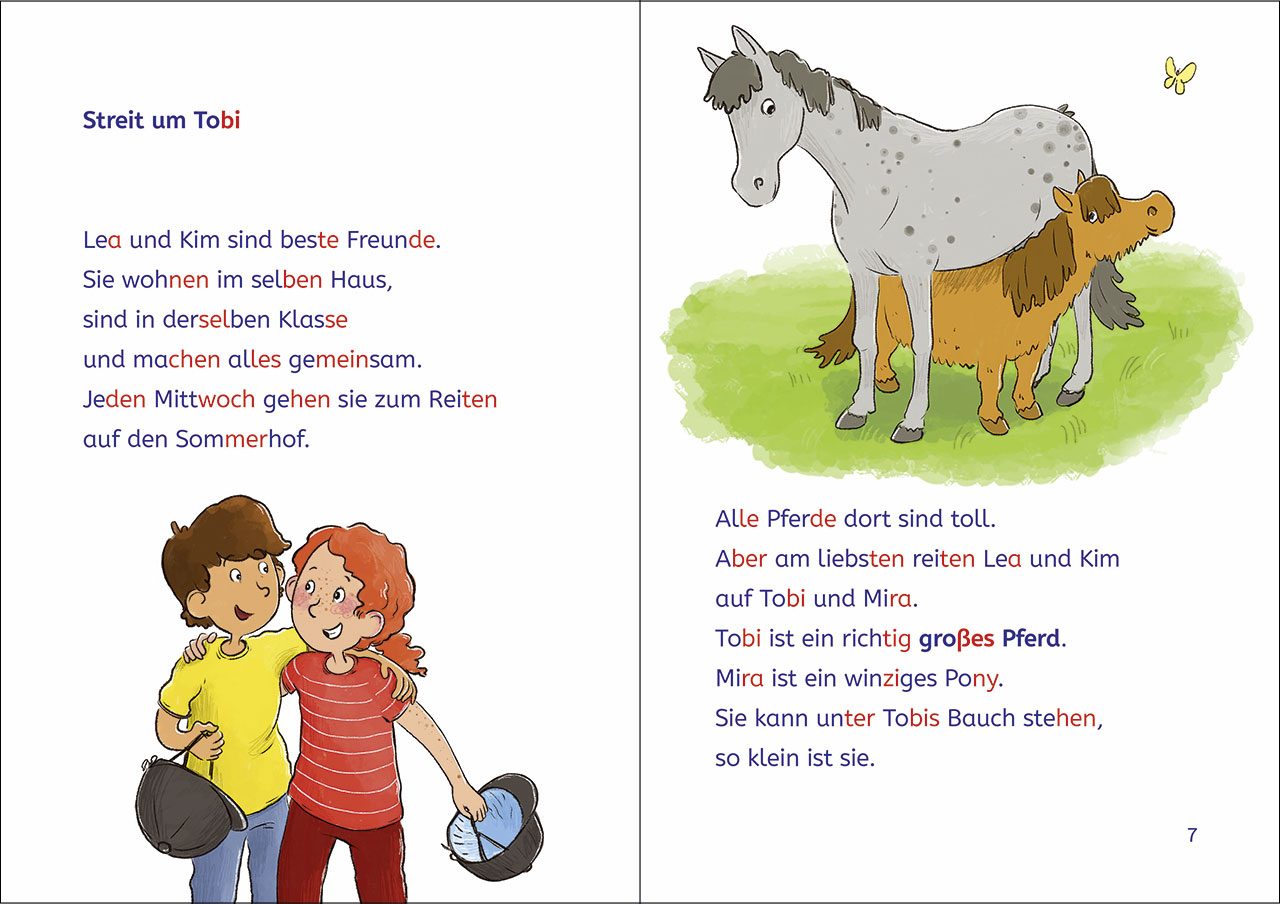 Leselöwen 2. Klasse - Das Turnier auf dem Reiterhof