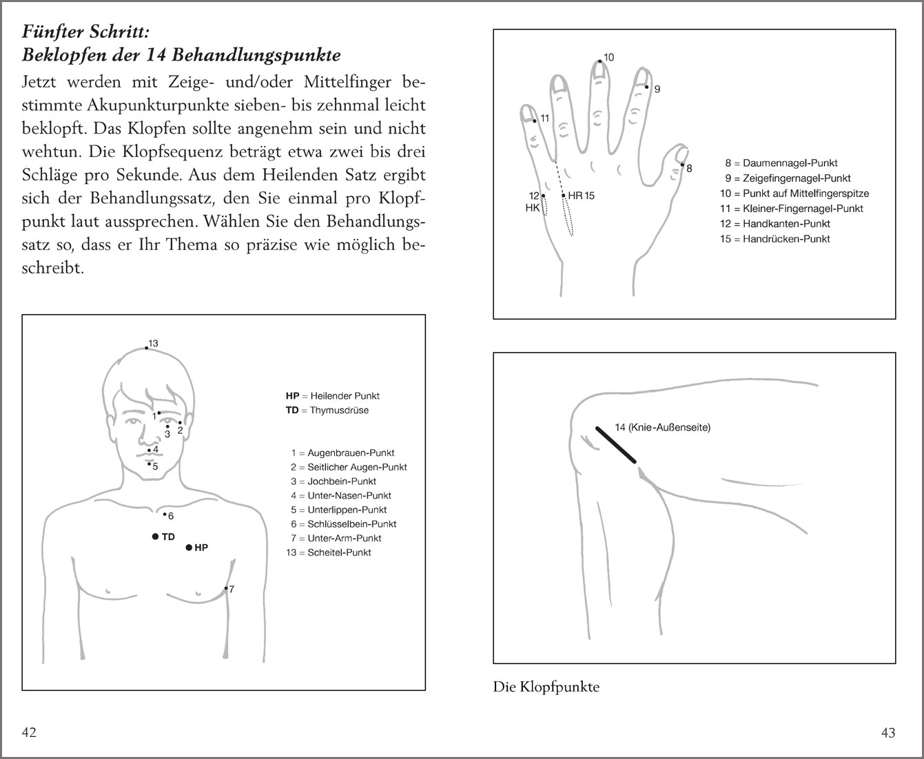 Sorgenfrei in Minuten. Klopfen Sie sich gesund und glücklich mit MET-Klopftherapie