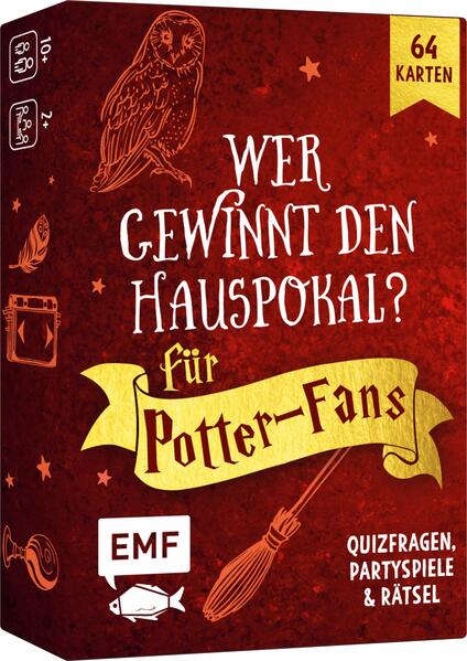 Kartenbox: Wer gewinnt den Hauspokal? Das Partyspiel für alle Potterheads Kartenbox: Wer gewinnt den Hauspokal? Das Partyspiel für alle Potterheads