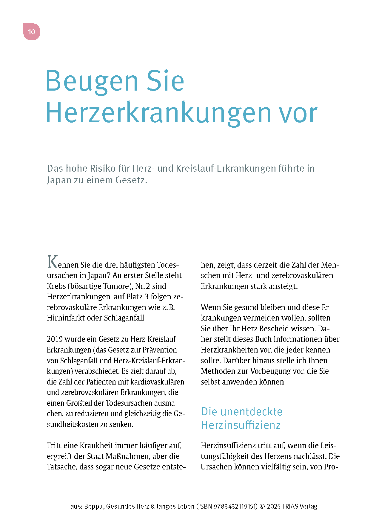 Gesundes Herz & langes Leben
