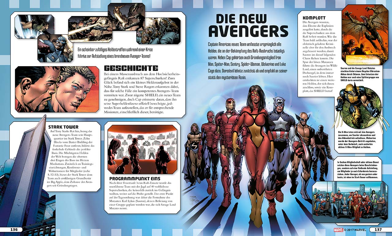 MARVEL Avengers Die größten Superhelden aller Zeiten