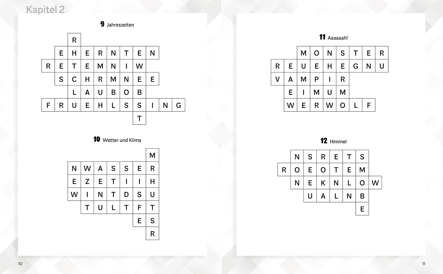 Wort für Wort – Löse das vertrackte Wörterwirrwarr! Rätselbuch für Logikfans