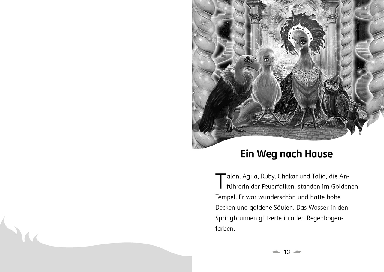 Der letzte Feuerfalke und das geheime Labyrinth