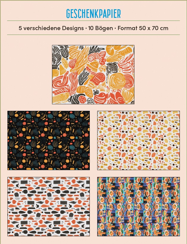 Geschenkpapier-Heft Bella Italia