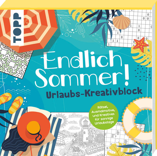 Endlich Sommer! Urlaubs-Kreativblock